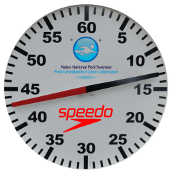 1 Speedo Pace Clock Single Sweep Hand